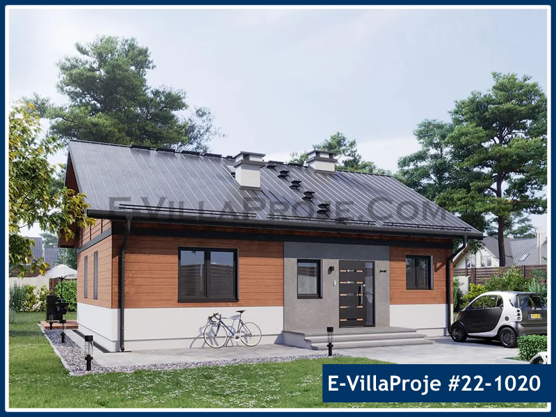 Tek Katlı 100 m² Müstakil Villa Projesi (#22-1020)