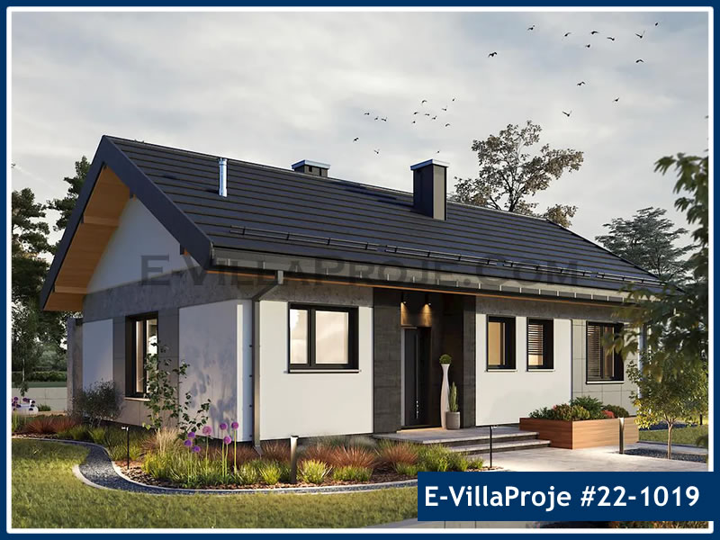 Tek Katlı 101 m² Müstakil Villa Projesi (#22-1019)
