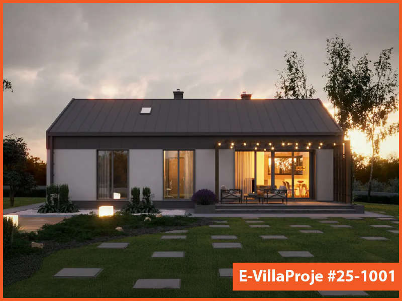 Tek Katlı 103 m² Müstakil Villa Projesi (#25-1001)