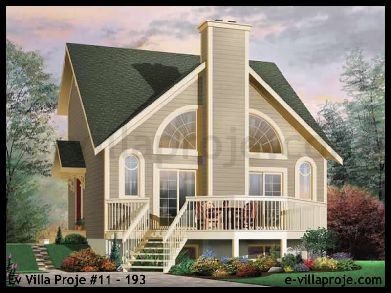 2 Katlı 104 m² Müstakil Villa Projesi (#11-193)