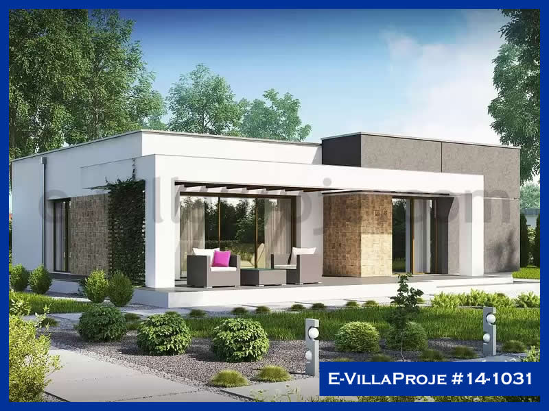 Tek Katlı 107 m² Müstakil Villa Projesi (#14-1031)