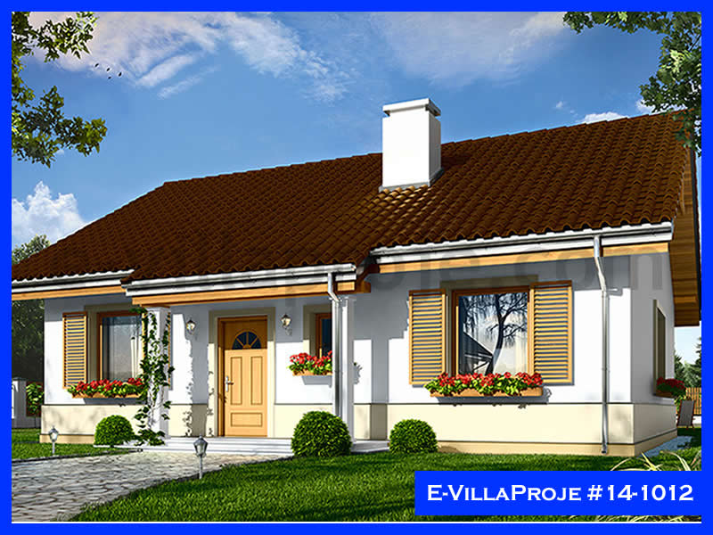 Tek Katlı 108 m² Müstakil Villa Projesi (#14-1012)