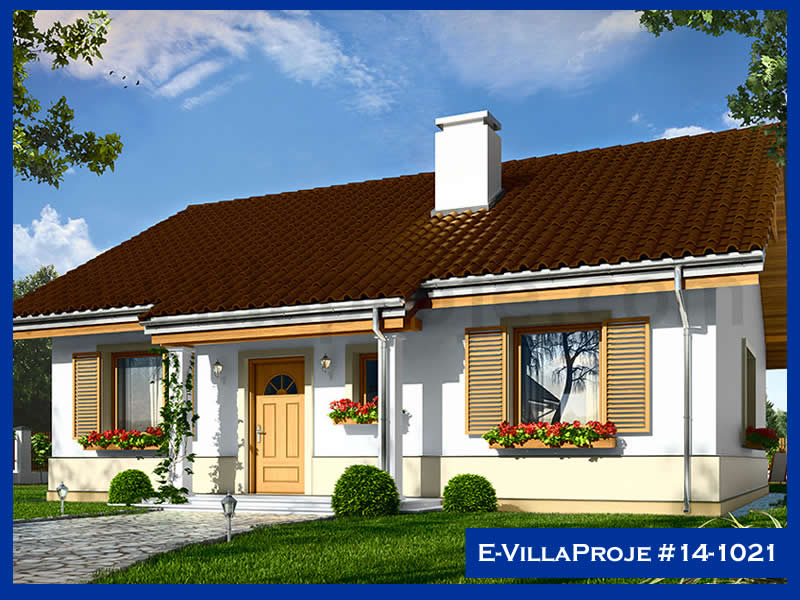 Tek Katlı 108 m² Müstakil Villa Projesi (#14-1021)