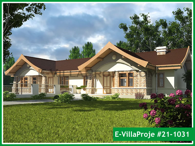 Tek Katlı 111 m² Müstakil Villa Projesi (#21-1031)