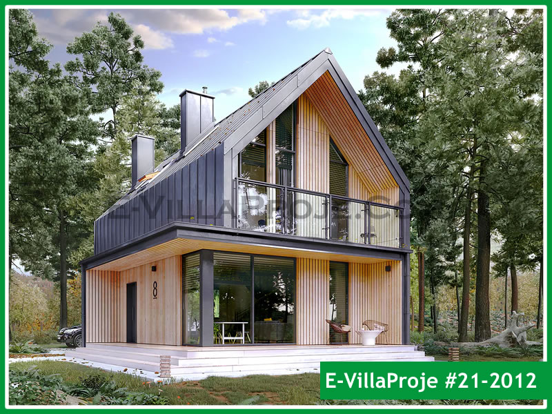 2 Katlı 112 m² Müstakil Villa Projesi (#21-2012)
