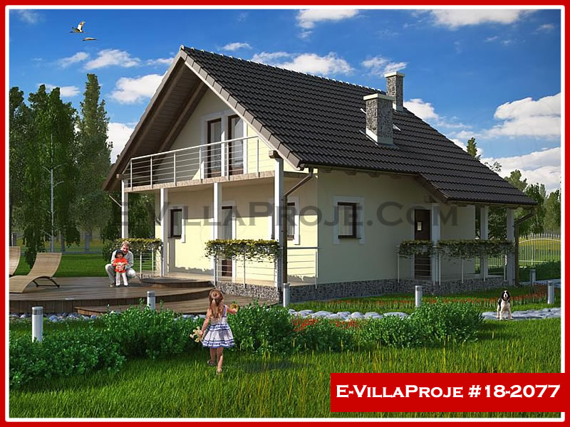 2 Katlı 114 m² Müstakil Villa Projesi (#18-2077)