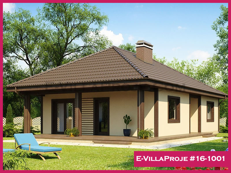 Tek Katlı 115 m² Müstakil Villa Projesi (#16-1001)