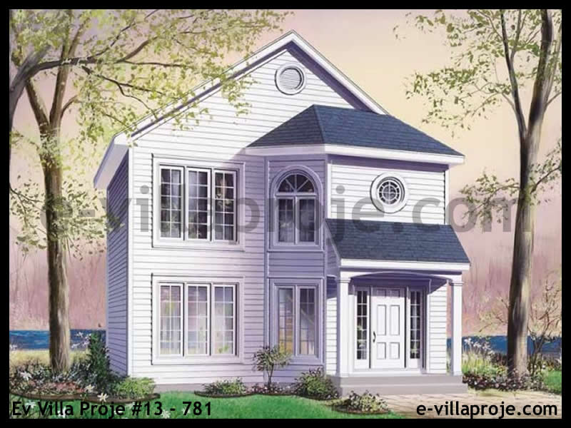 2 Katlı 117 m² Müstakil Villa Projesi (#13-781)