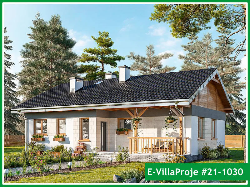 Tek Katlı 122 m² Müstakil Villa Projesi (#21-1030)