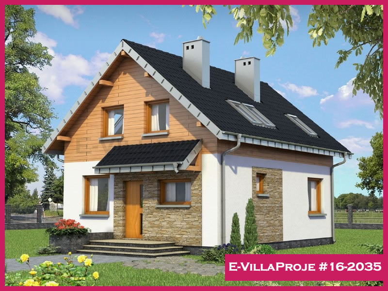 2 Katlı 123 m² Müstakil Villa Projesi (#16-2035)