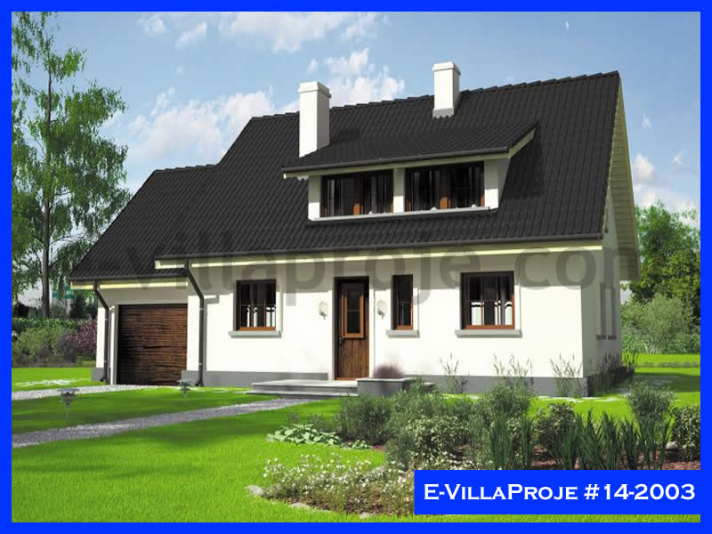 2 Katlı 127 m² Müstakil Villa Projesi (#14-2003)