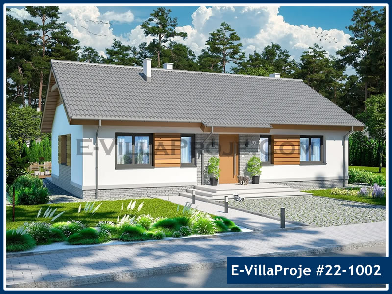 Tek Katlı 129 m² Müstakil Villa Projesi (#22-1002)