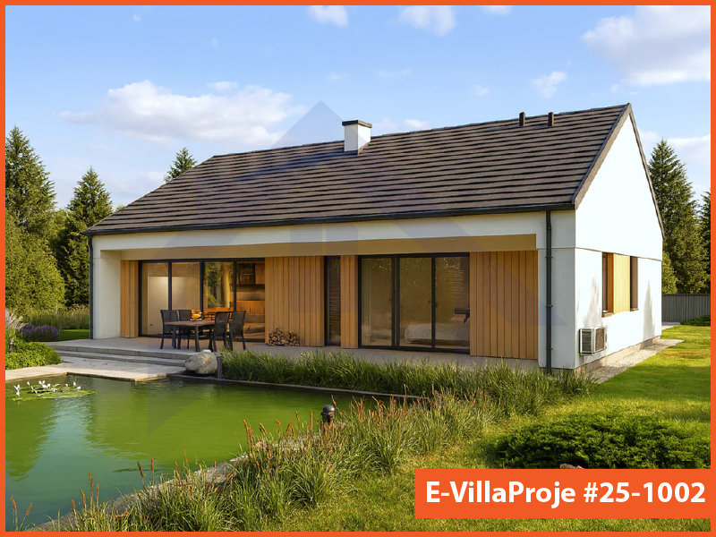 Tek Katlı 132 m² Müstakil Villa Projesi (#25-1002)