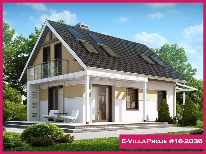 2 Katlı 136 m² Müstakil Villa Projesi (#16-2036)