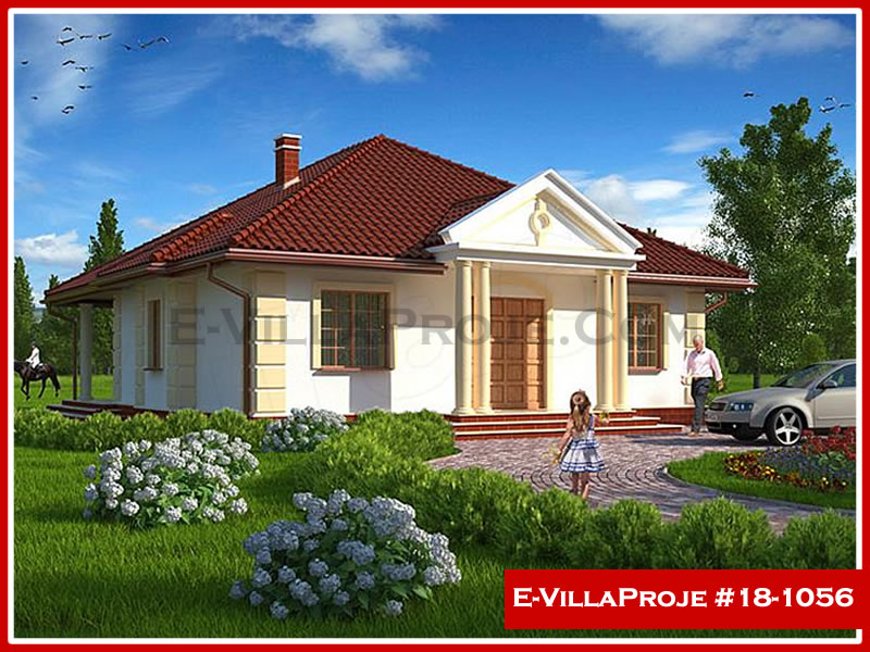 Tek Katlı 138 m² Müstakil Villa Projesi (#18-1056)