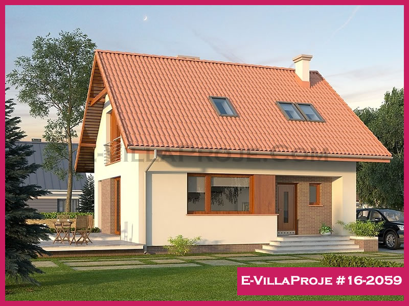 2 Katlı 143 m² Müstakil Villa Projesi (#16-2059)