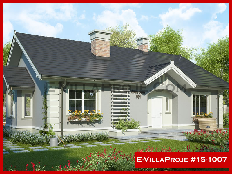 Tek Katlı 144 m² Müstakil Villa Projesi (#15-1007)