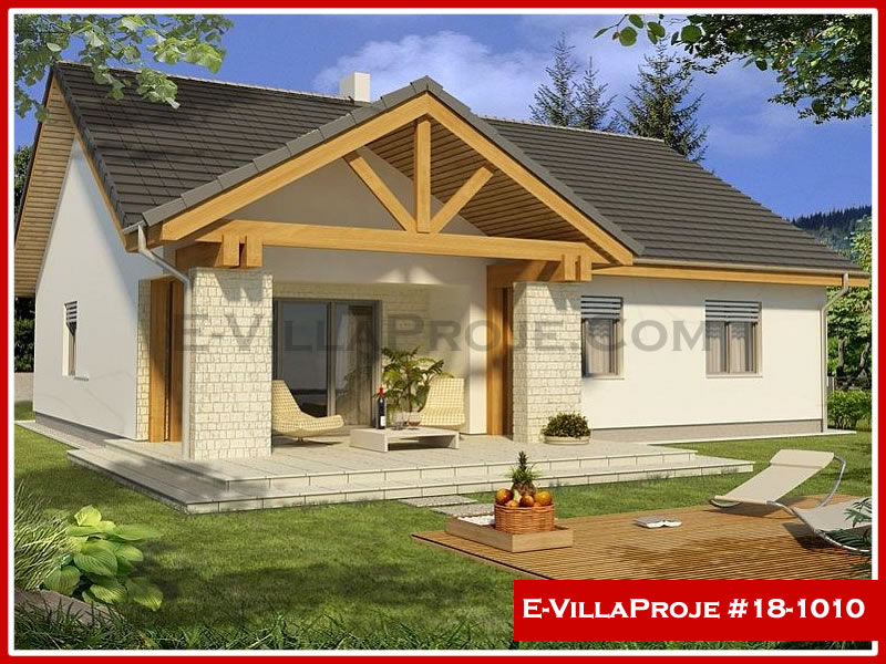 Tek Katlı 145 m² Müstakil Villa Projesi (#18-1010)