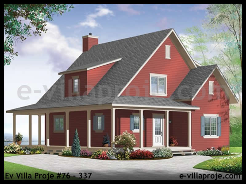 2 Katlı 146 m² Müstakil Villa Projesi (#76-337)