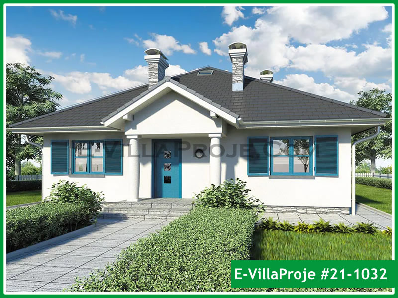 Tek Katlı 150 m² Müstakil Villa Projesi (#21-1032)
