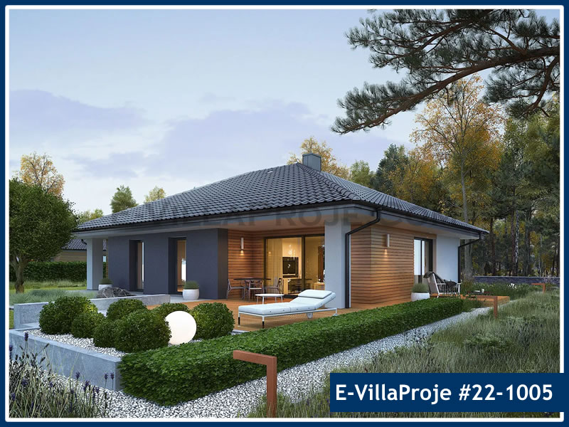 Tek Katlı 151 m² Müstakil Villa Projesi (#22-1005)