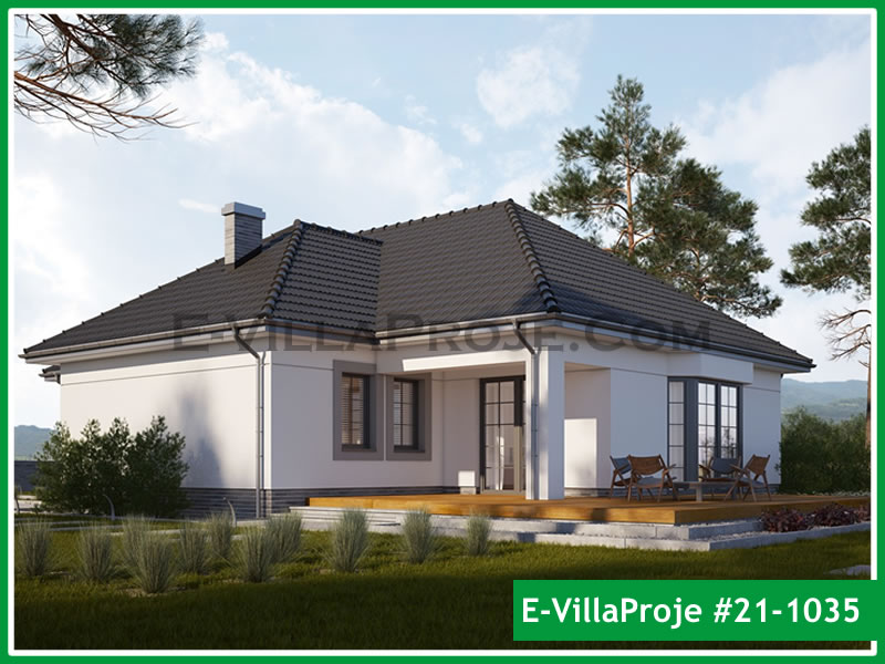 Tek Katlı 155 m² Müstakil Villa Projesi (#21-1035)