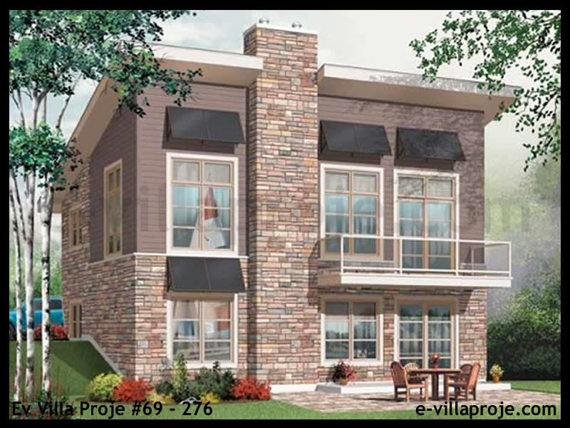 2 Katlı 159 m² Müstakil Villa Projesi (#69-276)