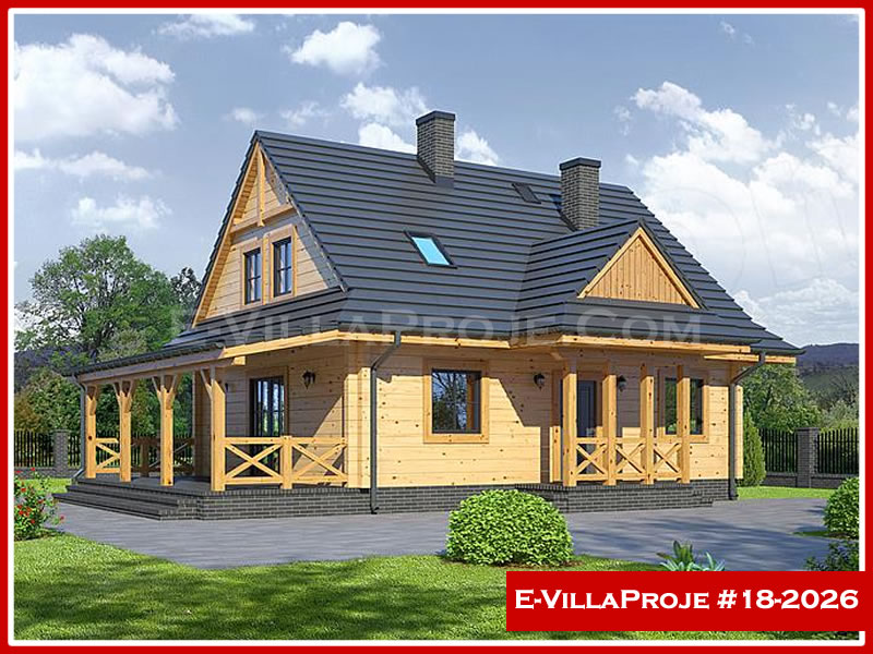 2 Katlı 160 m² Müstakil Villa Projesi (#18-2026)