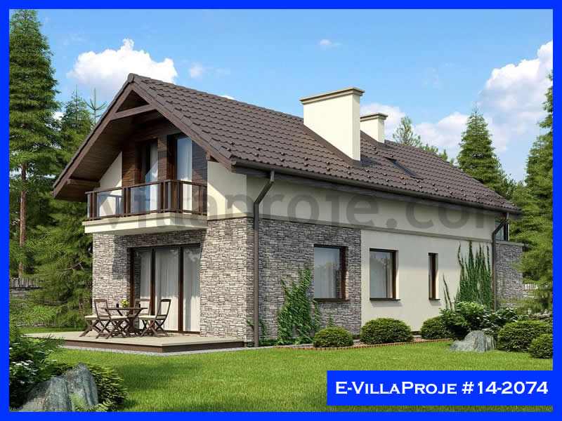 2 Katlı 161 m² Müstakil Villa Projesi (#14-2074)