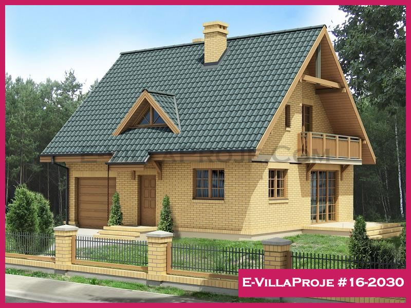 2 Katlı 163 m² Müstakil Villa Projesi (#16-2030)