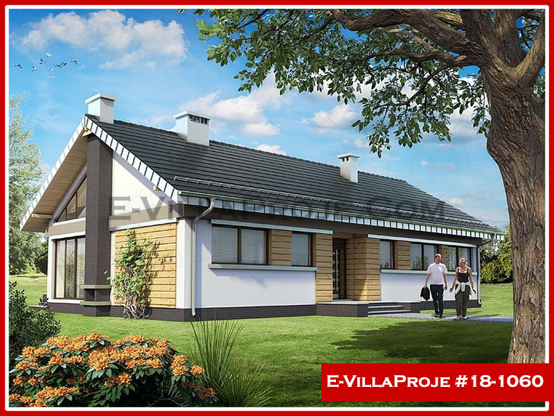Tek Katlı 163 m² Müstakil Villa Projesi (#18-1060)