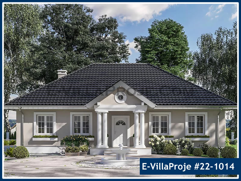 Tek Katlı 164 m² Müstakil Villa Projesi (#22-1014)