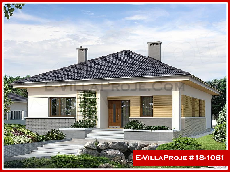 Tek Katlı 165 m² Müstakil Villa Projesi (#18-1061)
