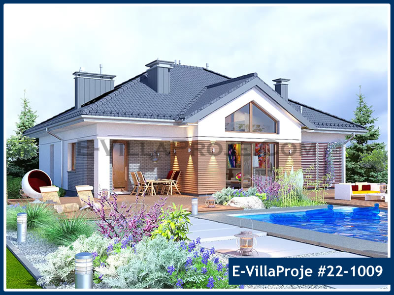 Tek Katlı 165 m² Müstakil Villa Projesi (#22-1009)