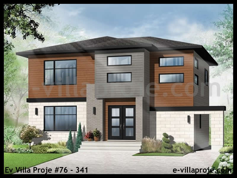 2 Katlı 169 m² Müstakil Villa Projesi (#76-341)