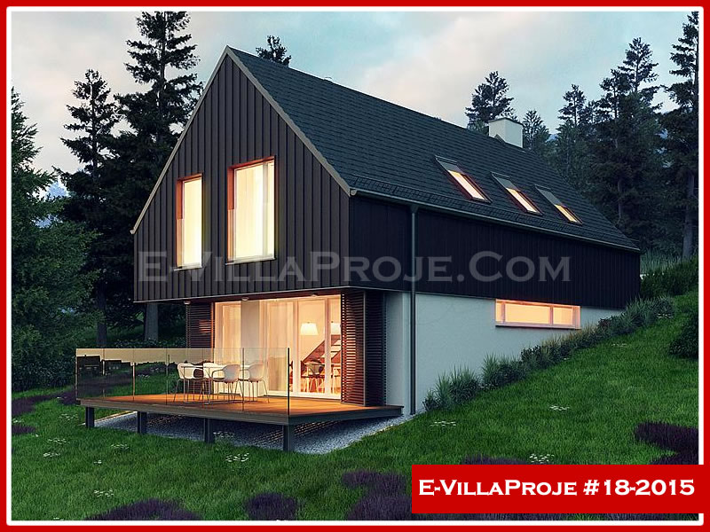 2 Katlı 171 m² Müstakil Villa Projesi (#18-2015)