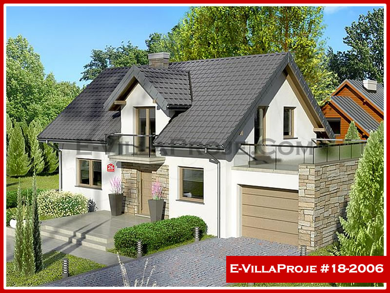 2 Katlı 174 m² Müstakil Villa Projesi (#18-2006)