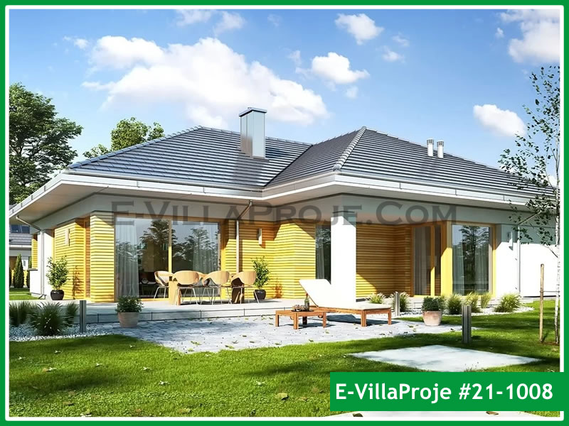Tek Katlı 181 m² Müstakil Villa Projesi (#21-1008)