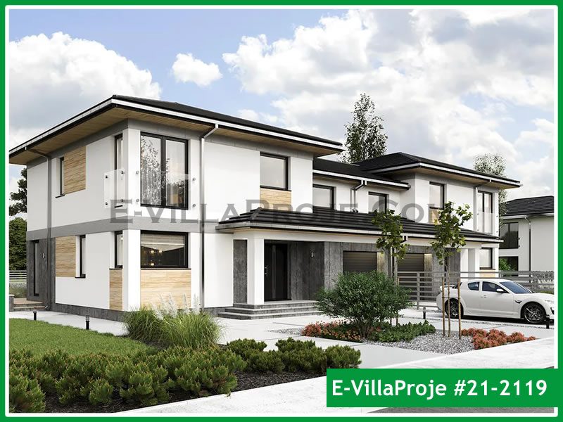 2 Katlı 183 m² Müstakil Villa Projesi (#21-2119)