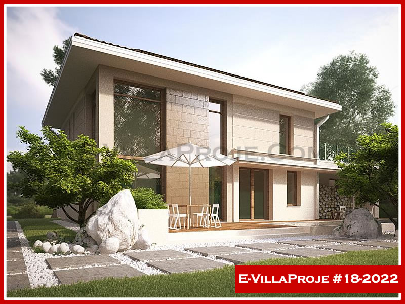 2 Katlı 185 m² Müstakil Villa Projesi (#18-2022)