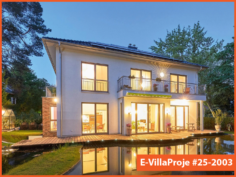 2 Katlı 186 m² Müstakil Villa Projesi (#25-2003)