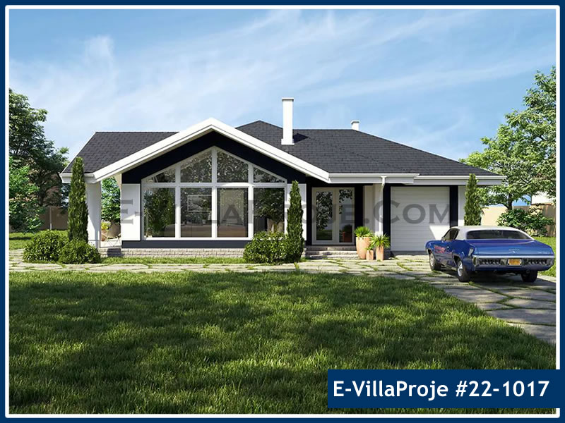 Tek Katlı 187 m² Müstakil Villa Projesi (#22-1017)