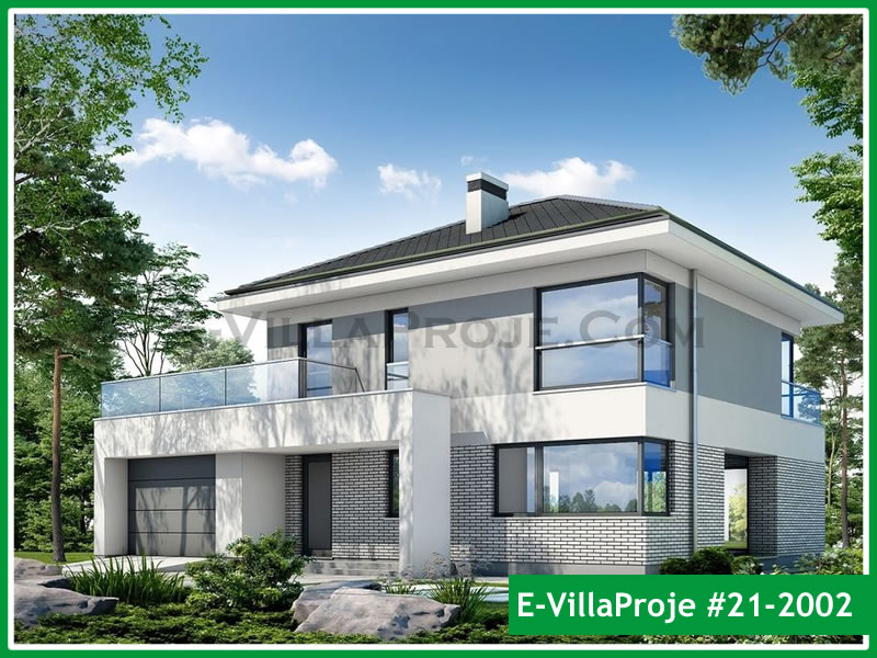 2 Katlı 193 m² Müstakil Villa Projesi (#21-2002)
