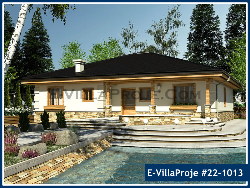 Tek Katlı 194 m² Müstakil Villa Projesi (#22-1013)