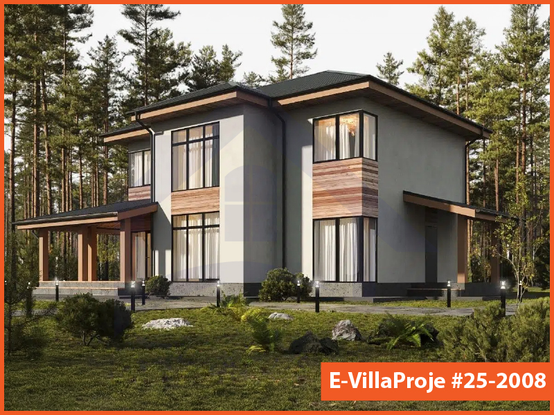 2 Katlı 195 m² Müstakil Villa Projesi (#25-2008)
