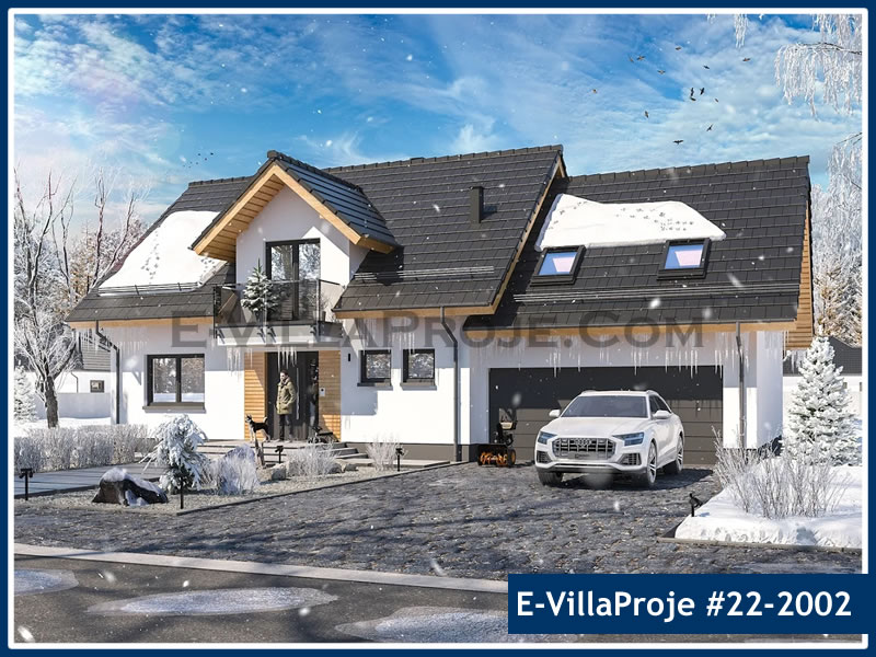 2 Katlı 204 m² Müstakil Villa Projesi (#22-2002)