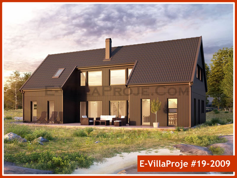2 Katlı 205 m² Müstakil Villa Projesi (#19-2009)