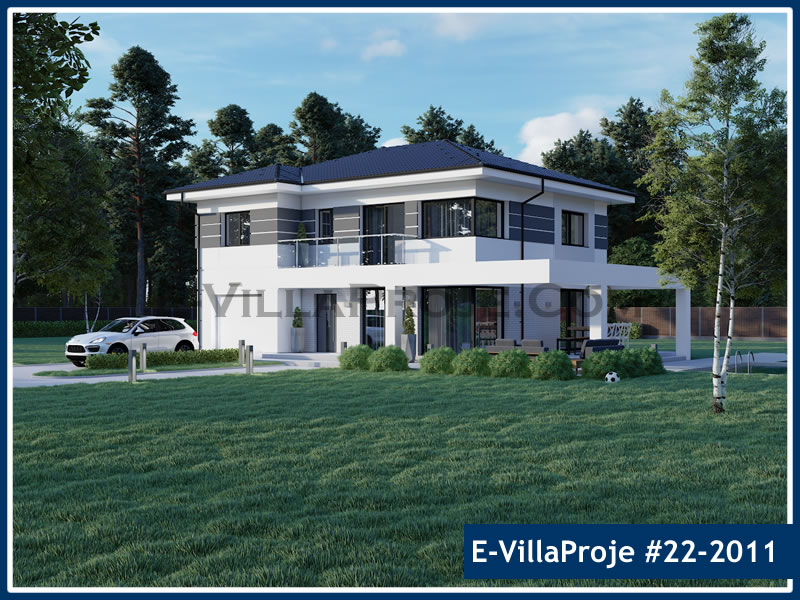 2 Katlı 206 m² Müstakil Villa Projesi (#22-2011)