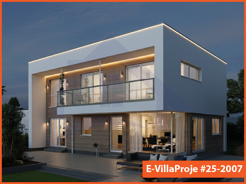 2 Katlı 210 m² Müstakil Villa Projesi (#25-2007)