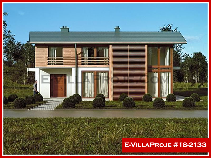 2 Katlı 214 m² Müstakil Villa Projesi (#18-2133)